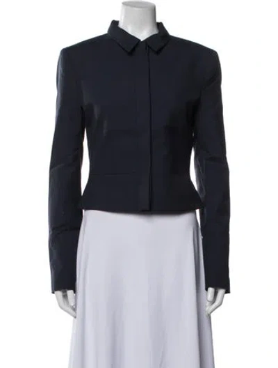 Pre-owned Aya Muse Blazer In Blue