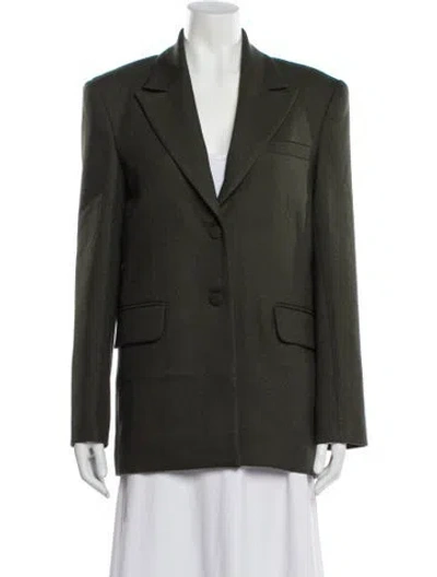 Pre-owned Aya Muse Blazer W/ Tags In Green