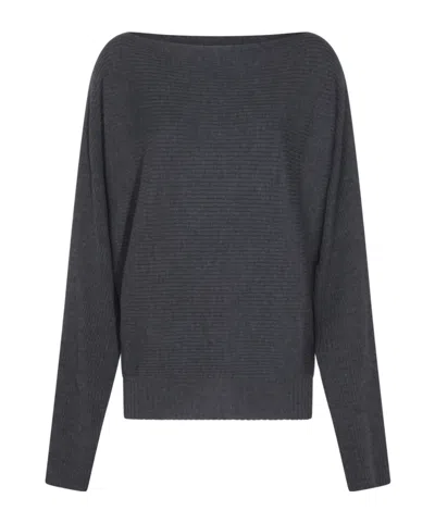 Aya Muse Boat Neck Knitted Jumper In Multi