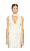 Aya Muse Brise Top In Neutral