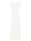 Aya Muse Knitted Maxi Dress - Women's - Viscose/silk In White