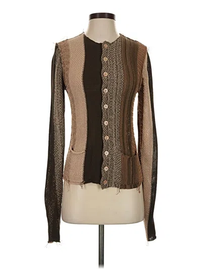 Pre-owned Aya Muse Cardigan Sweater In Brown