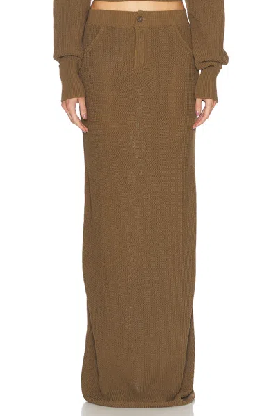 Aya Muse Castu Skirt In Olive