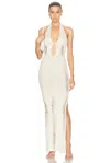 Aya Muse Ceres Dress In Off White