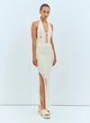 Aya Muse Ceres Dress In Off White