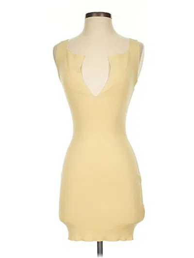 Aya Muse Cocktail Dress In Yellow