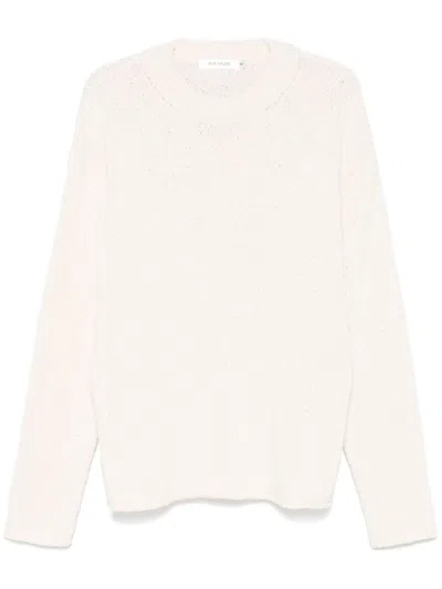 Aya Muse Cotton Sweater In Neutrals