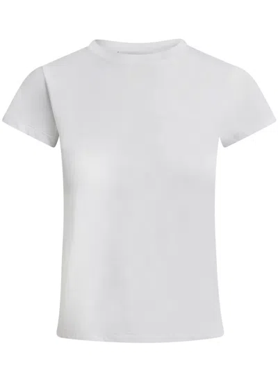 Aya Muse Cotton T-shirt In 白色