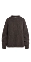 Aya Muse Crewneck Sweater Taupe
