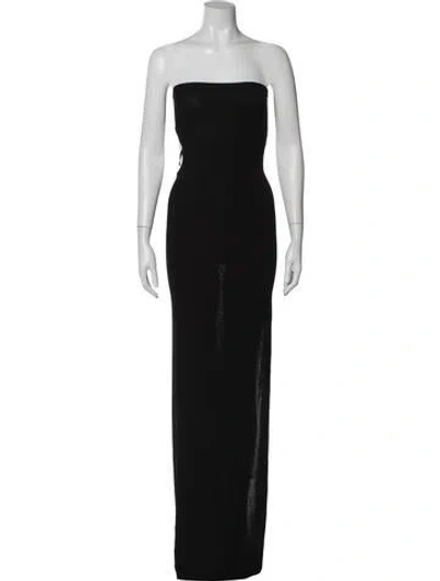 Pre-owned Aya Muse Cutout Accent Dress Set In Black