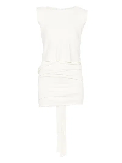 Aya Muse Draped Mini Dress