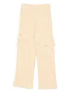 Aya Muse Drawstring Trousers In Neutral