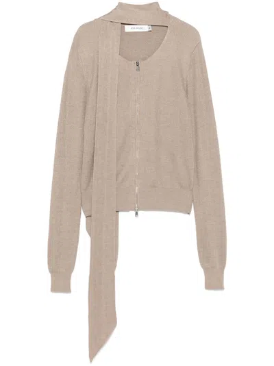 AYA MUSE FINE-KNIT CARDIGAN