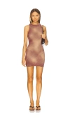 Aya Muse Fiora Dress In Pomegranate In Pomergranate