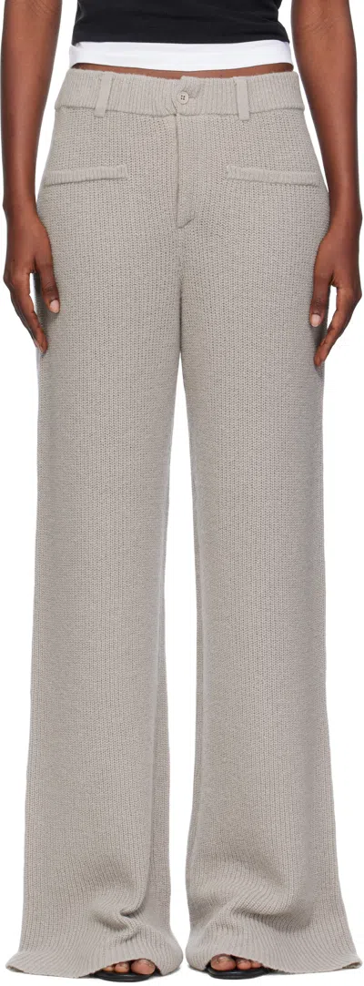 Aya Muse Gray Ele Trousers