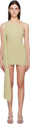Aya Muse Green Esti Minidress In Sage