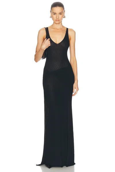Aya Muse Grus Dress In Black