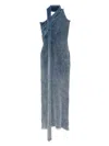 Aya Muse Han Maxi Dres In Blau