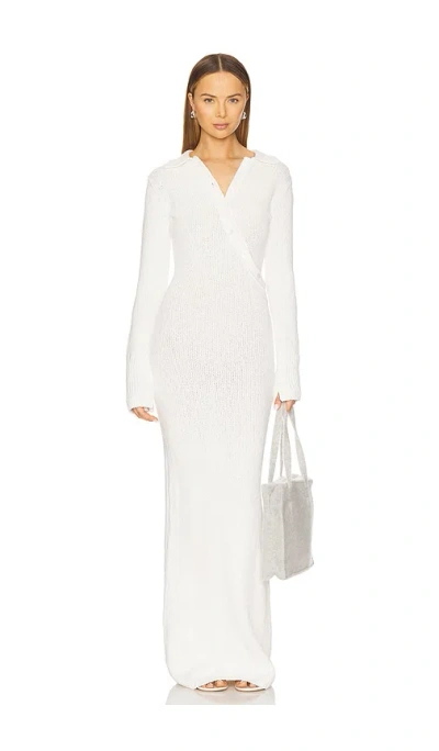 Aya Muse Helia Dress In 화이트
