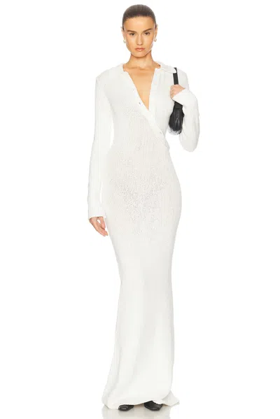 Aya Muse Helia Dress In White