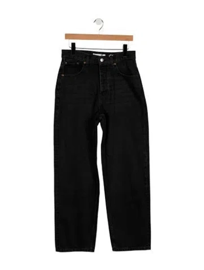 Pre-owned Aya Muse High-rise Wide Leg Jeans W/ Tags In Black