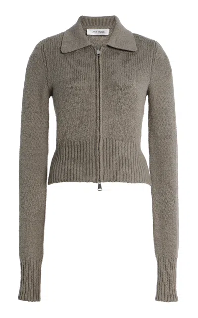 Aya Muse Ivy Knit Cotton Cardigan