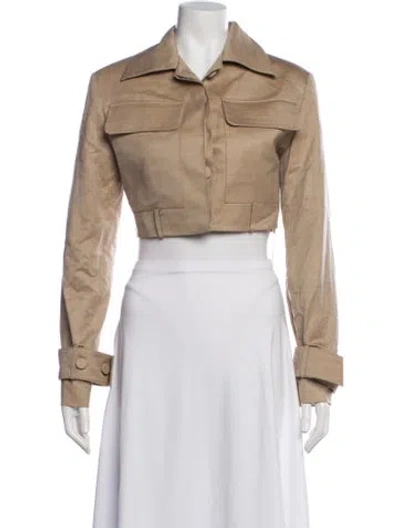 Pre-owned Aya Muse Jacket In Neutral