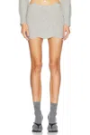 Aya Muse Janus Skirt In Heather Grey