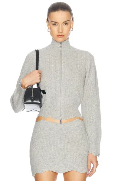 Aya Muse Janus Top In Heather Grey
