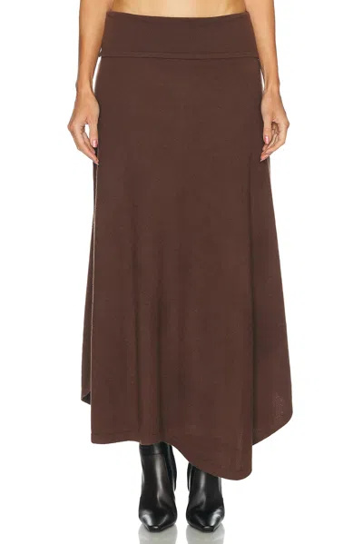 Aya Muse Kena Skirt In Chocolate