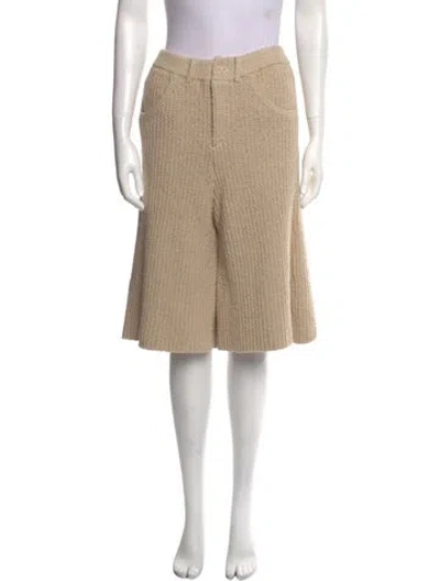 Pre-owned Aya Muse Knee-length Shorts W/ Tags In Neutral