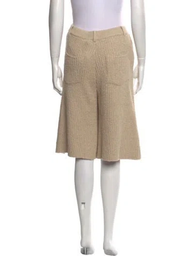 Pre-owned Aya Muse Knee-length Shorts W/ Tags In Neutral