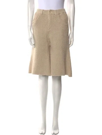 Pre-owned Aya Muse Knee-length Shorts W/ Tags In Neutral