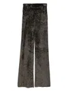 Aya Muse Knitted Trousers In Green