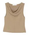 Aya Muse Off Shoulder Seam Top Clothing In Nude