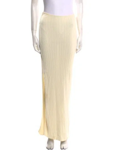 Pre-owned Aya Muse Long Skirt In Neutral
