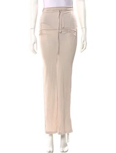 Pre-owned Aya Muse Long Skirt In Neutral