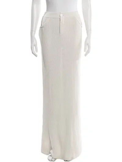 Pre-owned Aya Muse Long Skirt In Neutral