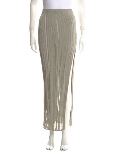 Pre-owned Aya Muse Long Skirt W/ Tags In Green