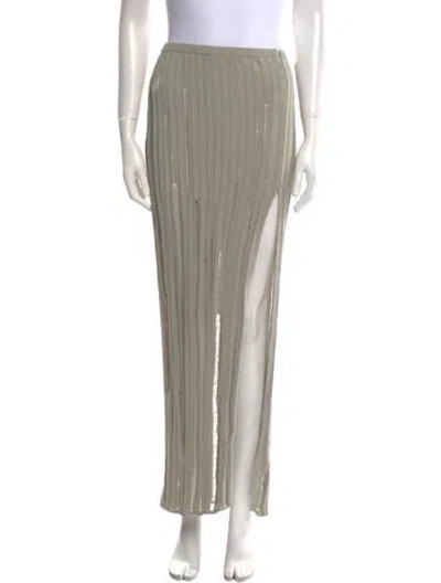 Pre-owned Aya Muse Long Skirt W/ Tags In Green