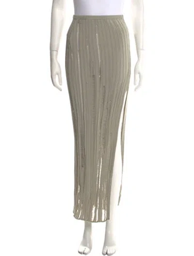 Pre-owned Aya Muse Long Skirt W/ Tags In Green