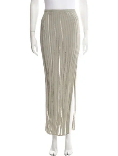 Pre-owned Aya Muse Long Skirt W/ Tags In Green