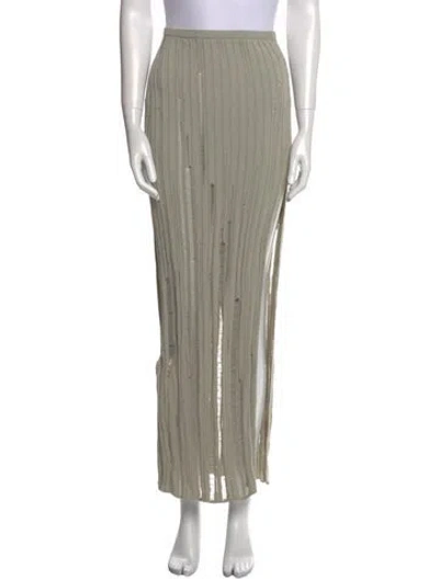 Pre-owned Aya Muse Long Skirt W/ Tags In Neutral
