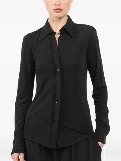 Aya Muse Long-sleeved Shirt In Black