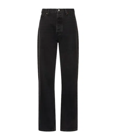 Aya Muse Low Rise Tapered Jeans -  - Women  - Black - Xs