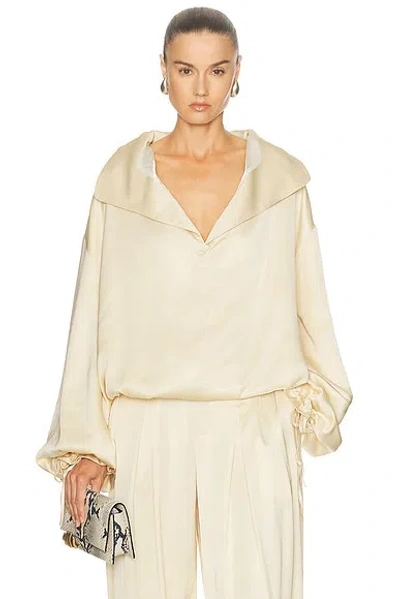 Aya Muse Lumara Top In Neutral