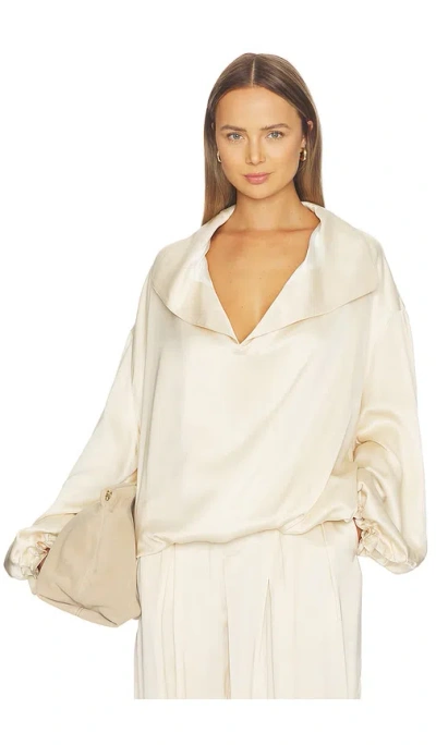 Aya Muse Lumara Top In Neutral