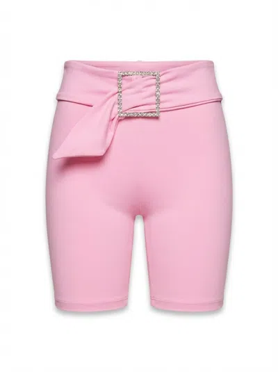 Aya Muse Lvr Exclusive Exclusive Nylon Cycling Shorts In Pink