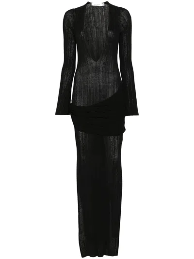 Aya Muse Maia Maxi Dress In Black