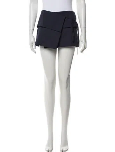 Pre-owned Aya Muse Mini Skirt In Clear/neutrals